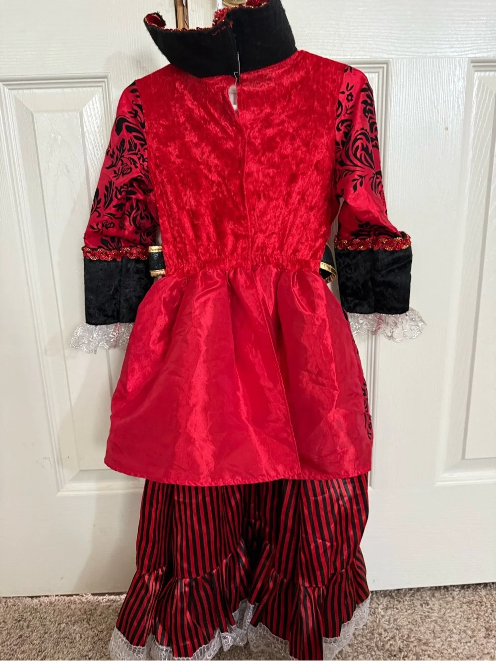 Teetot & Co Girls Victorian Vampire Costume Size 3-4